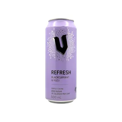 V Energy Drink Refresh Blackcurrant & Yuzu 500ml