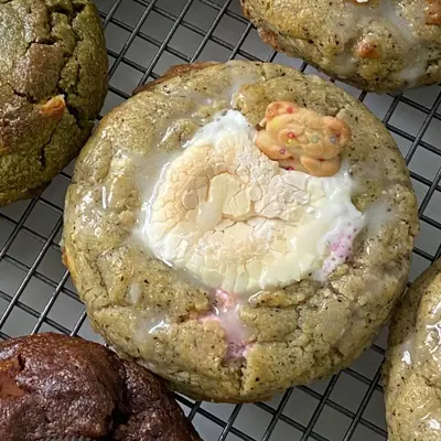 The Puffi Lab Earl Grey Yuzu Cookie