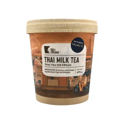 Kai & Creams Ice Cream Thai Milk Tea 475ml