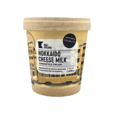 Kai & Creams Ice Cream Hokkaido Cheese Milk 475ml