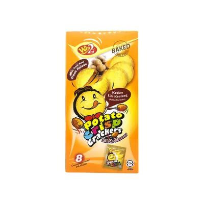 Win2 Potato Crackers Bbq 20g*8