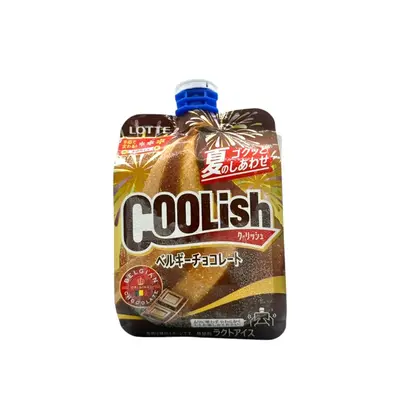 Lotte Coolish Ice Cream Belgian Chocolate 140g
