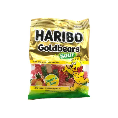 Haribo Goldbears Sour Gummi Candy 127g