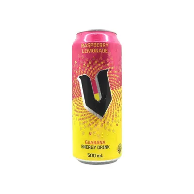 V Energy Drink Raspberry Lemonade 500ml