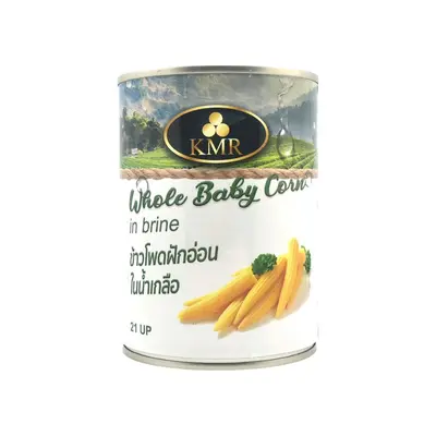 Kmr Whole Baby Corn In Brine 565g