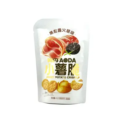 Aoda Sweet Potato Crisps Black Truffle Ham 45g