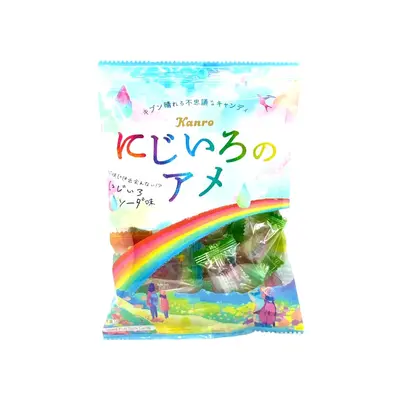 Kanro Nijiro No Mixed Fruit Soda Candy 65g