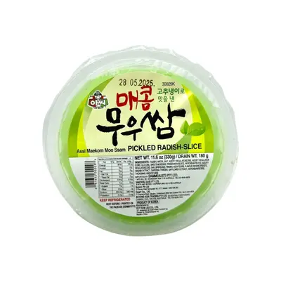Assi Pickled Green Radish Slice 330g
