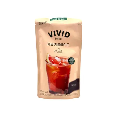 Dongwon Vivid Zero Grapefruit Ade 190ml
