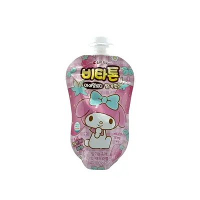 Sanrio Vitaton Strawberry Juice 100g