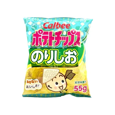 Calbee Potato Chip Seaweed 55g