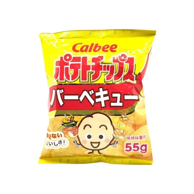 Calbee Potato Chip Bbq 55g