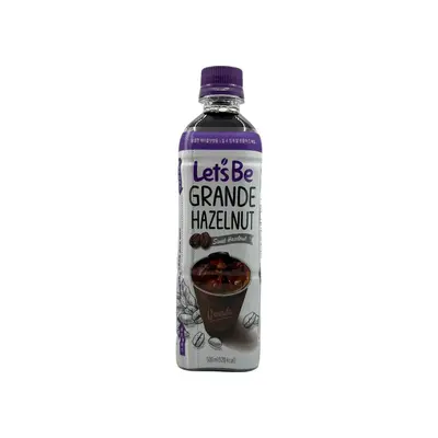Lotte Let's Be Coffee Grande Hazelnut 500ml