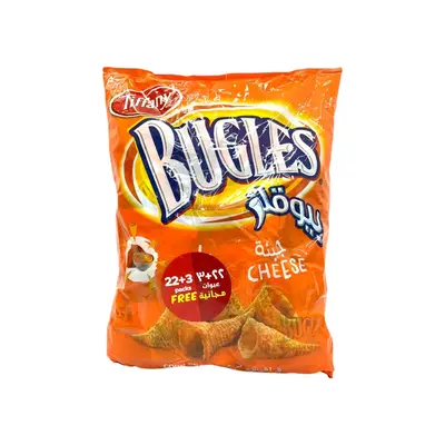 Tiffany Bugles Corn Snack Cheese 10g*22