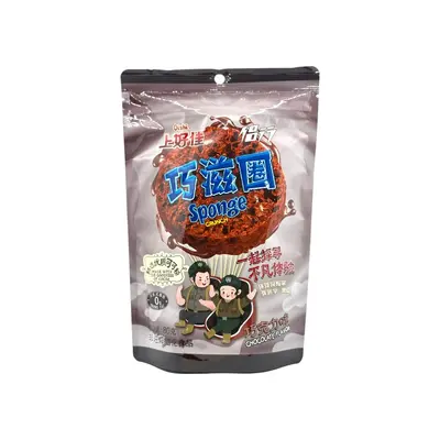 Oishi Sponge Crunch Chocolate Flavor 80g