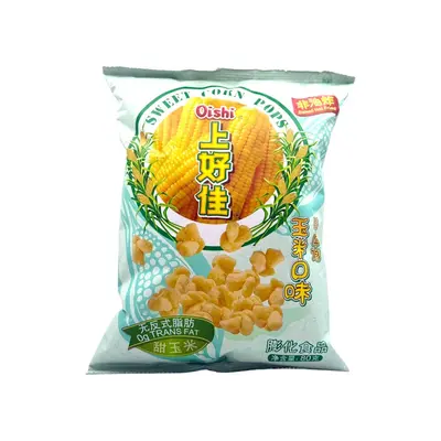 Oishi Sweet Corn Pops 80g